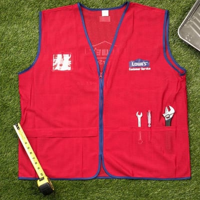 Lowe's Custom Branded Vest Program