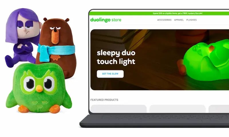 Duolingo custom company store by BAMKO