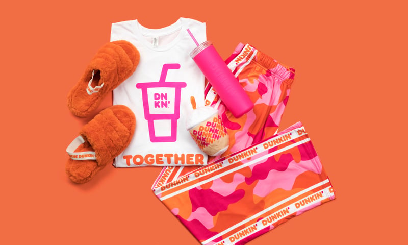 Dunkin Merch & Apparel Set