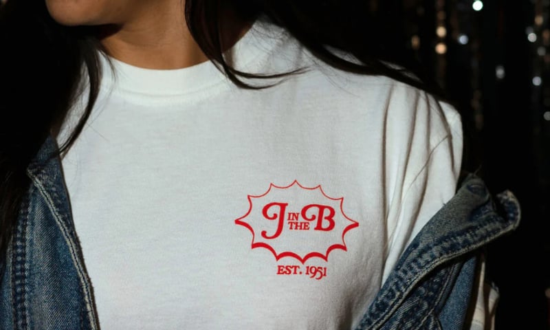 Jack-in-the-Box t shirt