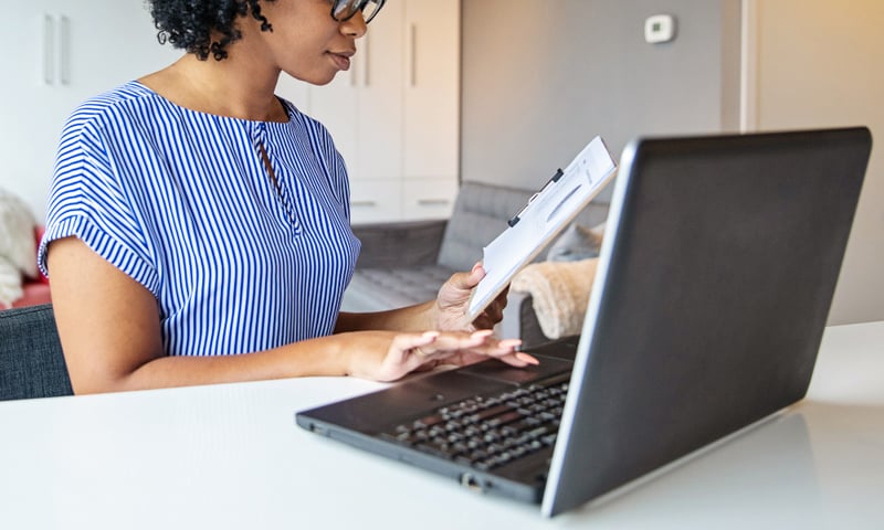 person placing corporate order